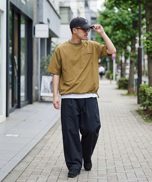 MILITARY(ミリタリー)の「【SETUP7】Tech Drawstring Tee KKP/ テックドロストTシャツ(Tシャツ/カットソー・メンズ・ブラック/カーキ/グレー・M/L)」の20枚目の写真