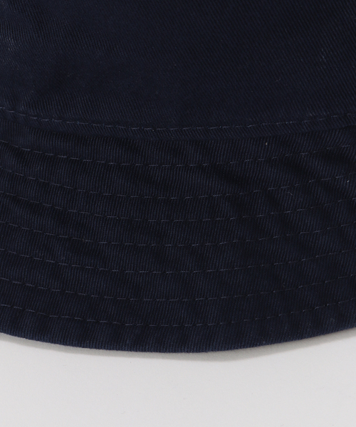 IENA（イエナ）の「MOLLIERE BEACH CLUB/モリエール・ビーチ・クラブ BUCKET HAT 帽子 IE250801（ハット・レディース・ネイビー/ホワイト・FREE）」の11枚目の写真