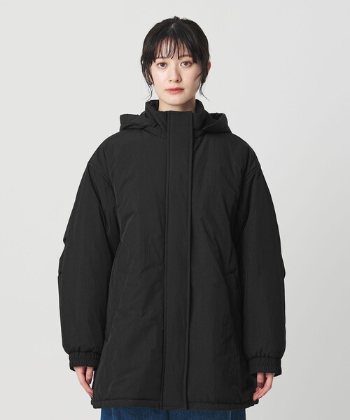 BEAUTY&YOUTH UNITED ARROWS(ビューティーアンドユースユナイテッドアローズ)の「ナイロン パフ フードブルゾン(その他アウター・レディース・オフホワイト/ブラック・S/M)」の15枚目の写真