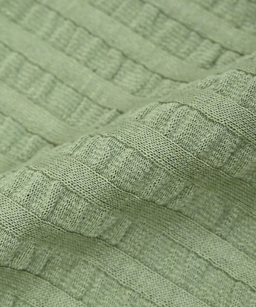 MARKEY'S（マーキーズ）の「ニットサッカーフリルカラーカットソー（Tシャツ/カットソー・キッズ・オレンジ/グリーン/ブルー/クリーム・80/90/100/110/120/130/140/150）」の10枚目の写真