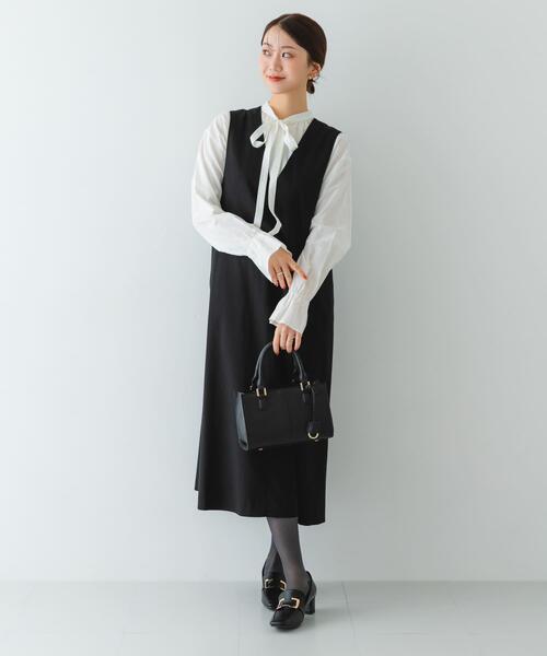 RODE SKO（ロデスコ）の「3セットチャームスクエアバッグ（ハンドバッグ・レディース・アイボリー/ブラック/グレー系その他・ONE）」の10枚目の写真