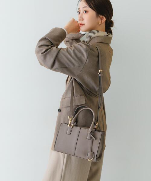 RODE SKO（ロデスコ）の「3セットチャームスクエアバッグ（ハンドバッグ・レディース・アイボリー/ブラック/グレー系その他・ONE）」の16枚目の写真