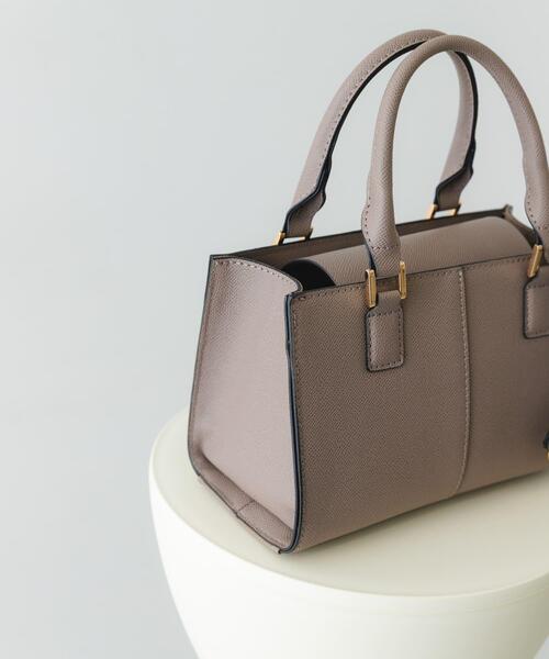 RODE SKO（ロデスコ）の「3セットチャームスクエアバッグ（ハンドバッグ・レディース・アイボリー/ブラック/グレー系その他・ONE）」の7枚目の写真