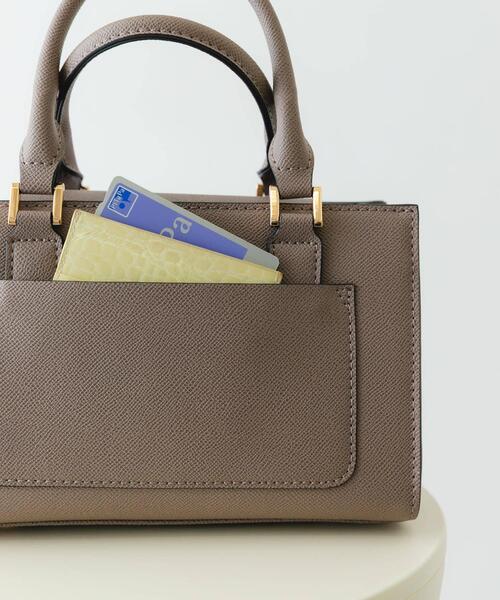 RODE SKO（ロデスコ）の「3セットチャームスクエアバッグ（ハンドバッグ・レディース・アイボリー/ブラック/グレー系その他・ONE）」の8枚目の写真