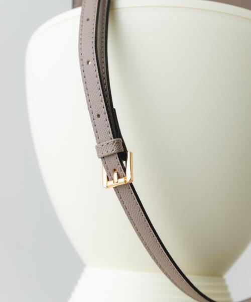 RODE SKO（ロデスコ）の「3セットチャームスクエアバッグ（ハンドバッグ・レディース・アイボリー/ブラック/グレー系その他・ONE）」の11枚目の写真