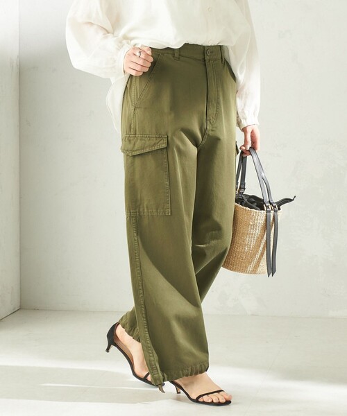 SHIPS別注】GUNG HO:〈洗濯機可能〉パラシュート パンツ（カーゴパンツ