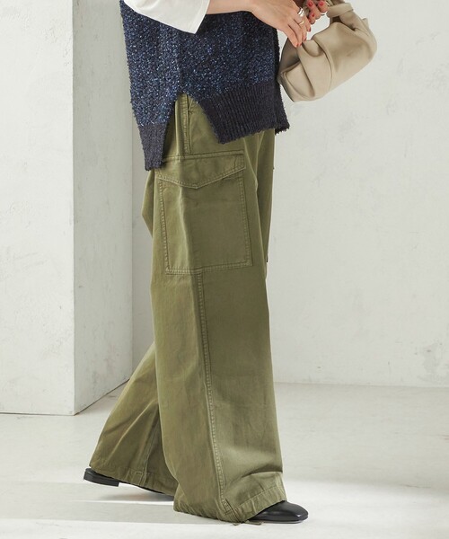 SHIPS別注】GUNG HO:〈洗濯機可能〉パラシュート パンツ（カーゴパンツ