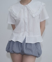 FEKETE�i�t�F�P�e�j�́ugingham puff shorts / �M���K���`�F�b�N���ڂ���p���c�i���̑��p���c�j�v
