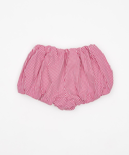 FEKETE（フェケテ）の「gingham puff shorts / ギンガムチェックかぼちゃパンツ（その他パンツ・レディース・ピンク/ネイビー・LARGE/MEDIUM/SMALL）」の8枚目の写真