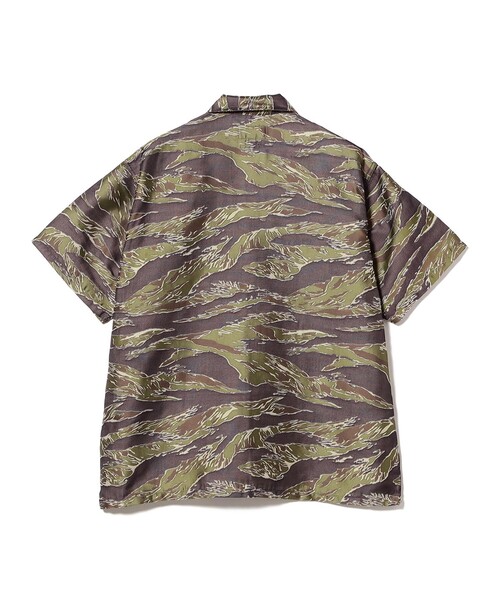 BEAMS PLUS(ビームスプラス)の「MIL-SHT Tiger Stripe Mesh Jacquard(シャツ/ブラウス・メンズ・その他・SMALL/MEDIUM/X-LARGE/LARGE)」の11枚目の写真