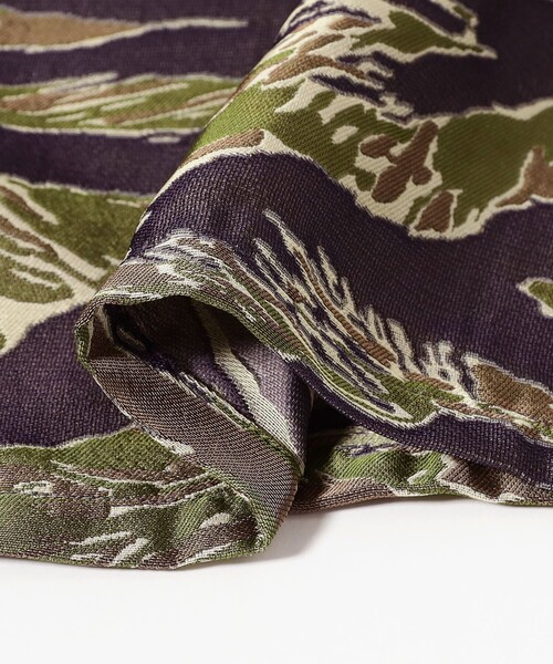 BEAMS PLUS(ビームスプラス)の「MIL-SHT Tiger Stripe Mesh Jacquard(シャツ/ブラウス・メンズ・その他・SMALL/MEDIUM/X-LARGE/LARGE)」の12枚目の写真