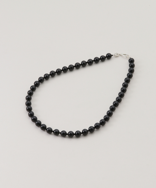 OCUCCI/オクチ STONE 8mm 43cm CHOKER ONYX ネックレス（ネックレス