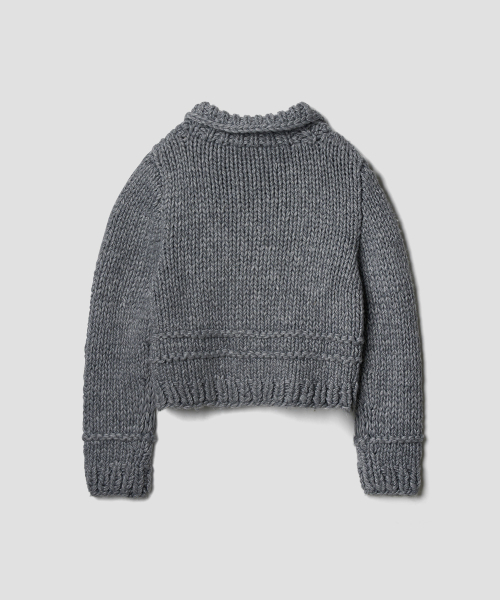 TTUDEMENT(トュードメント)の「CHUNKY HANDMADE CARDIGAN MELANGE GREY(カーディガン/ボレロ・レディース・その他・FREE)」の4枚目の写真