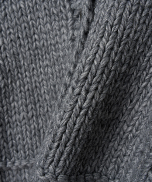 TTUDEMENT(トュードメント)の「CHUNKY HANDMADE CARDIGAN MELANGE GREY(カーディガン/ボレロ・レディース・その他・FREE)」の7枚目の写真