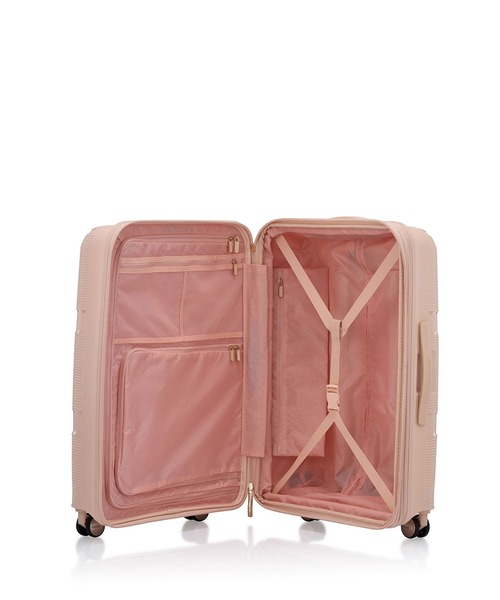 AMERICAN TOURISTER(アメリカンツーリスター)の「アメリカンツーリスター INSTAGON スピナー69/ 25エキスパンダーTSA V2 GT ピーチブロッサム(スーツケース/キャリーバッグ・レディース・サーモンピンク・M)」の7枚目の写真