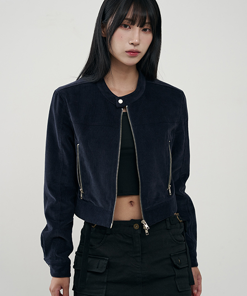 ARRAYED（アレイド）の「バーティカルバイカークロップコーデュロイジャケット[BROWN]（デニムジャケット・メンズ・その他・S/M/L）」の6枚目の写真