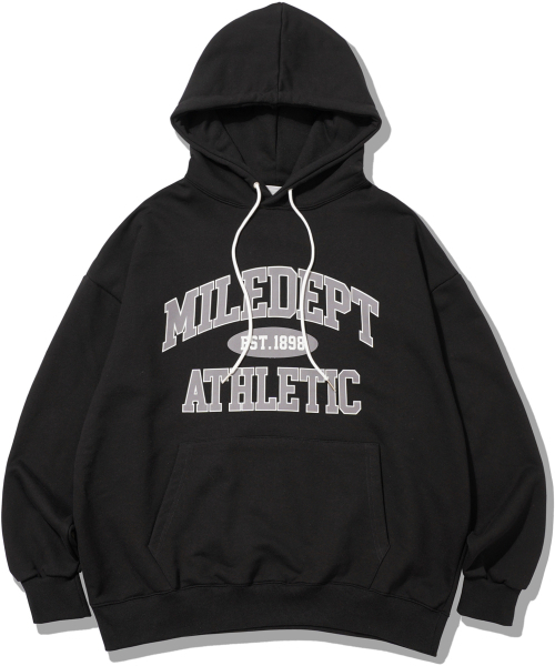 THE MILE（ザマイル）の「MILE DEPT SWEAT HOODIE [BLACK]（パーカー・メンズ・その他・M/S/XL/L）」の2枚目の写真