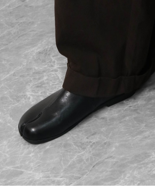 THE CELL.（ザセルドット）の「2WAY足袋フラットバブーシュ　2WAY TABI FLAT SHOES（その他シューズ・レディース・ブラウン/ブラック/キャメル・39/35/37）」の15枚目の写真