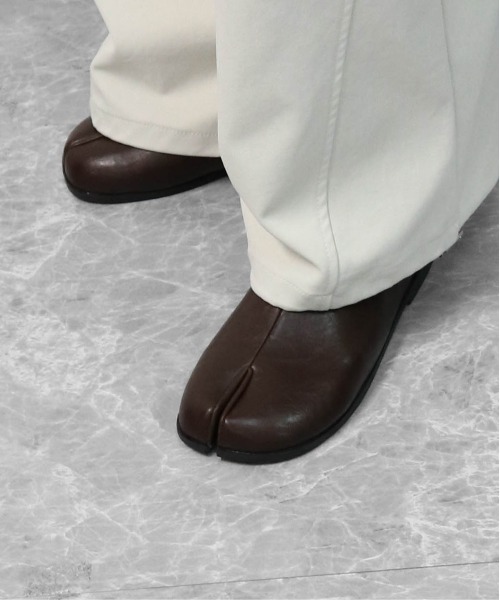 THE CELL.（ザセルドット）の「2WAY足袋フラットバブーシュ　2WAY TABI FLAT SHOES（その他シューズ・レディース・ブラウン/ブラック/キャメル・39/35/37）」の11枚目の写真