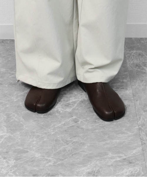 THE CELL.（ザセルドット）の「2WAY足袋フラットバブーシュ　2WAY TABI FLAT SHOES（その他シューズ・レディース・ブラウン/ブラック/キャメル・39/35/37）」の9枚目の写真