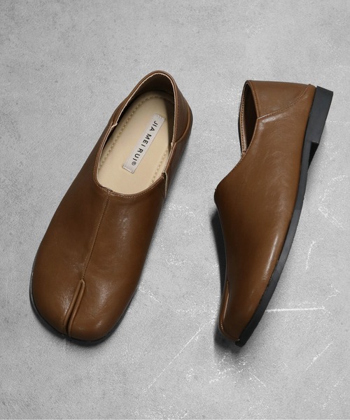 THE CELL.（ザセルドット）の「2WAY足袋フラットバブーシュ　2WAY TABI FLAT SHOES（その他シューズ・レディース・ブラウン/ブラック/キャメル・39/35/37）」の21枚目の写真