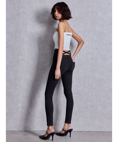 GYDA（ジェイダ）の「chainストラップテレコビスチェ（チューブトップ・レディース・その他/ブラック/その他2/その他1/オフホワイト・FREE）」の20枚目の写真