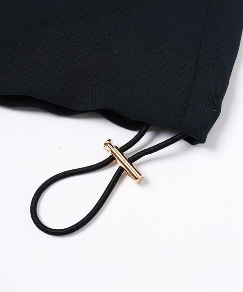 CULLNI（クルニ）の「Dry Stretch Cloth Drawstring Short Sleeve Jaket（シャツ/ブラウス・メンズ・ブラウン/ブラック/ネイビー・2/1/0）」の17枚目の写真