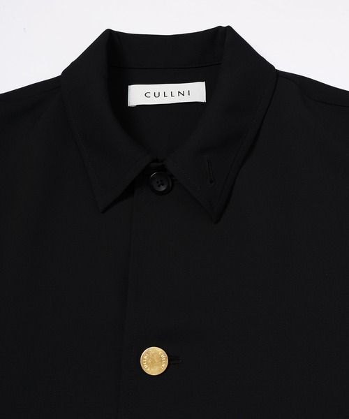 CULLNI（クルニ）の「Dry Stretch Cloth Drawstring Short Sleeve Jaket（シャツ/ブラウス・メンズ・ブラウン/ブラック/ネイビー・2/1/0）」の20枚目の写真