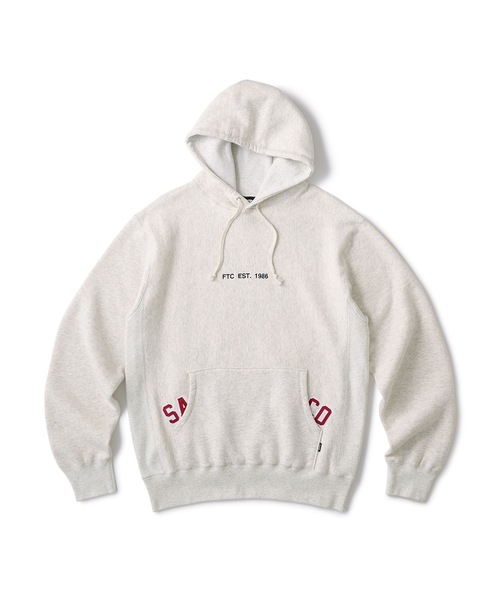 FTC(エフティーシー)の「EST. 1986 PULLOVER HOODY(パーカー・メンズ・その他/ネイビー/ブラック/アッシュ・X-LARGE/LARGE/MEDIUM)」の3枚目の写真