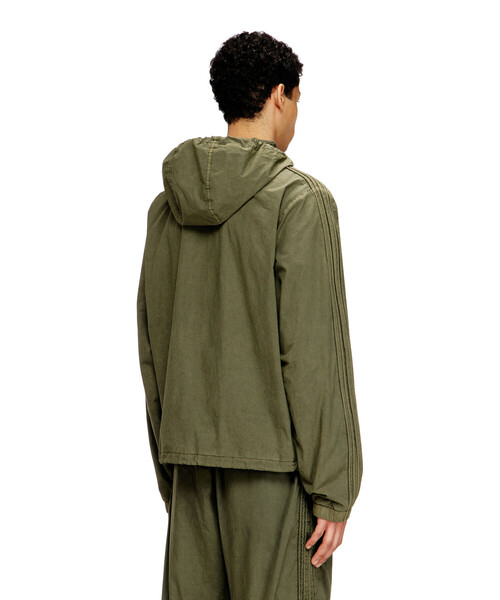 DIESEL（ディーゼル）の「メンズ フード付きジャケット J-STITCH（その他アウター・メンズ・オリーブ・46/48/50/52）」の6枚目の写真