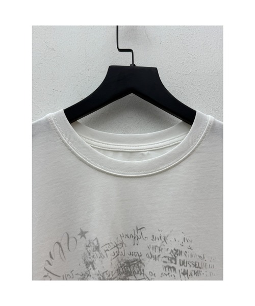 VEILA（ヴェイラ）の「ヴィンテージ風 プリントTシャツ（Tシャツ/カットソー・レディース・ホワイト・フリー）」の3枚目の写真