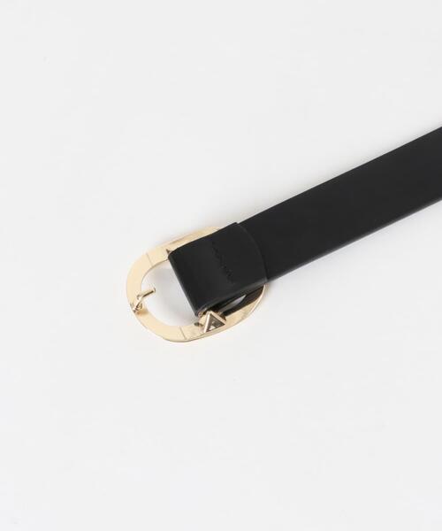 URBAN RESEARCH DOORS（アーバンリサーチドアーズ）の「オーバルビッグバックルベルト（ベルト・レディース・ブラック/ベージュ・ONE）」の9枚目の写真