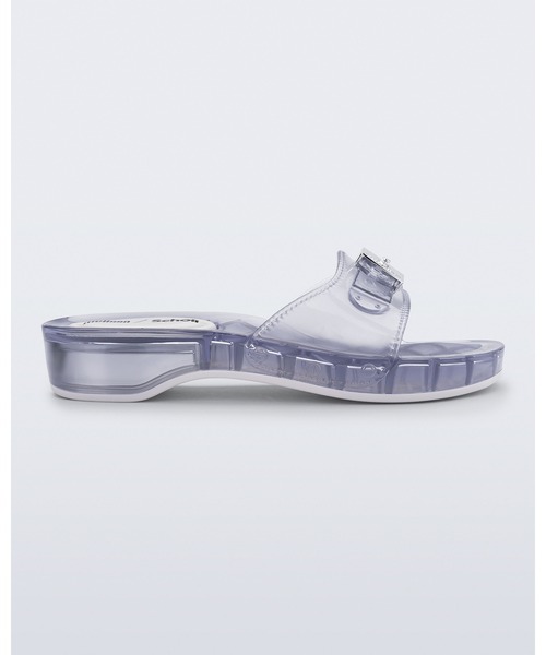 melissa(メリッサ)の「MELISSA PESCURA HEEL + SCHOLL AD(サンダル・レディース・クリア/ライラック/クリアブラック/クリアブラウン・35-36/39/38/37)」の5枚目の写真