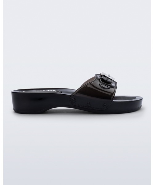 melissa(メリッサ)の「MELISSA PESCURA HEEL + SCHOLL AD(サンダル・レディース・クリア/ライラック/クリアブラック/クリアブラウン・35-36/39/38/37)」の9枚目の写真