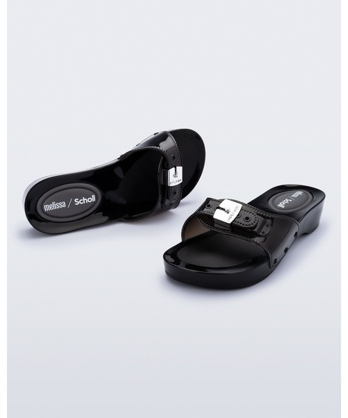 melissa(メリッサ)の「MELISSA PESCURA HEEL + SCHOLL AD(サンダル・レディース・クリア/ライラック/クリアブラック/クリアブラウン・35-36/39/38/37)」の11枚目の写真