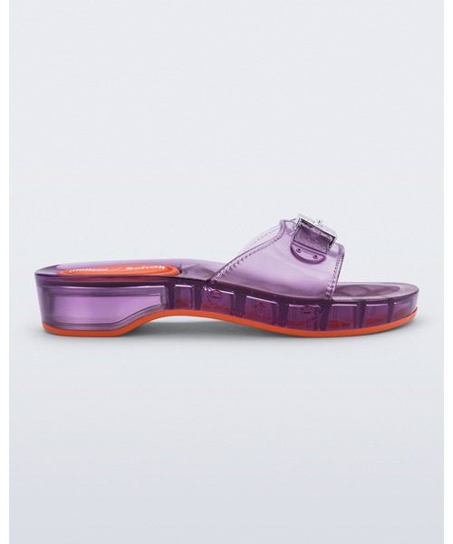 melissa(メリッサ)の「MELISSA PESCURA HEEL + SCHOLL AD(サンダル・レディース・クリア/ライラック/クリアブラック/クリアブラウン・35-36/39/38/37)」の13枚目の写真