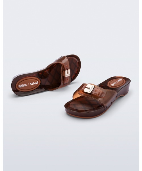 melissa(メリッサ)の「MELISSA PESCURA HEEL + SCHOLL AD(サンダル・レディース・クリア/ライラック/クリアブラック/クリアブラウン・35-36/39/38/37)」の19枚目の写真