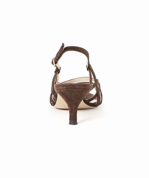 journal standard L'essage(ジャーナルスタンダードレサージュ)の「【NEBULONIE/ネブローニ】スエードサンダル(サンダル・レディース・ブラウン・36/37/38)」の7枚目の写真