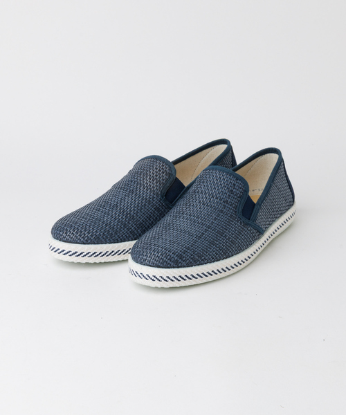 berevere(ベレヴェレ)の「【26S/S berevere別注】エラスティック サマースリッポン(スリッポン・メンズ・ブラック/ネイビー/ホワイト/シルバー/グレー・43/42/41/40/39/44)」の4枚目の写真