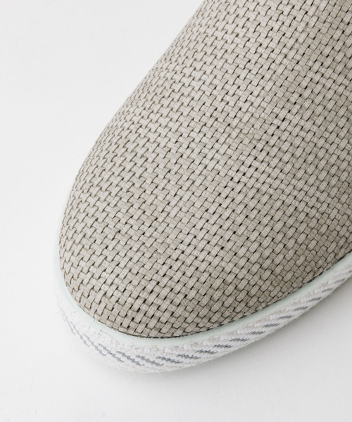 berevere(ベレヴェレ)の「【26S/S berevere別注】エラスティック サマースリッポン(スリッポン・メンズ・ブラック/ネイビー/ホワイト/シルバー/グレー・43/42/41/40/39/44)」の18枚目の写真