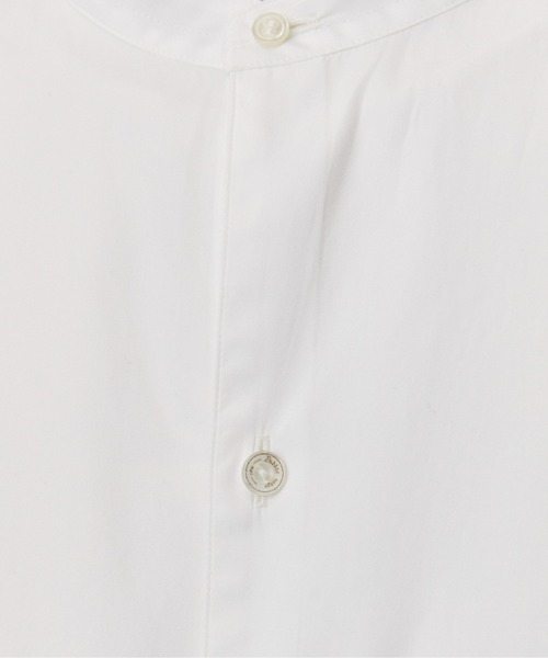 PUBLIC TOKYO（パブリックトウキョウ）の「Suvin Giza Band Skipper Shirts（シャツ/ブラウス・メンズ・ホワイト/ストライプ・S/M）」の13枚目の写真