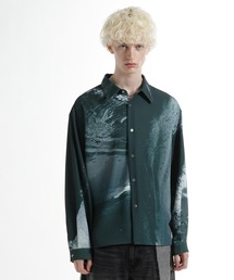 HARE | INK FADEシャツ(HARE)(シャツ/ブラウス)