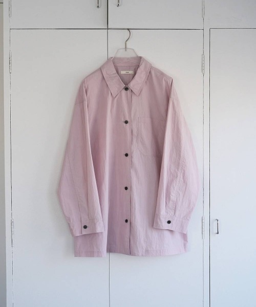 anuke（アンヌーク）の「[anuke/アンヌーク] オーバー ポケットシャツ（シャツ/ブラウス・レディース・ピンク/アイボリー・F）」の8枚目の写真