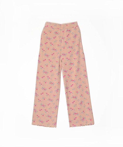 HOLIDAY(ホリデイ)の「SUPER RIB CROPPED PANTS (FLOWER) スーパーリブクロップドパンツ (フラワー)(その他パンツ・レディース・ベージュ・ONE SIZE)」の2枚目の写真