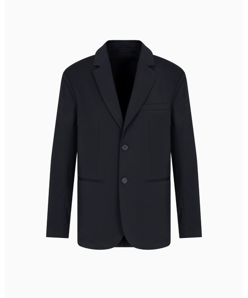 ARMANI EXCHANGE(アルマーニエクスチェンジ)の「【A|X アルマーニ エクスチェンジ】ストレッチポリエステル シングルブレストジャケット(テーラードジャケット・メンズ・ダークネイビー・42/40/36/34inch)」の5枚目の写真