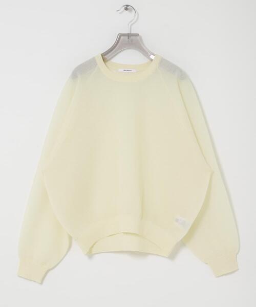 URBAN RESEARCH（アーバンリサーチ）の「リネン混スポンディッシュニット（ニット/セーター・レディース・アイボリー/ピンク/グレー・FREE）」の8枚目の写真