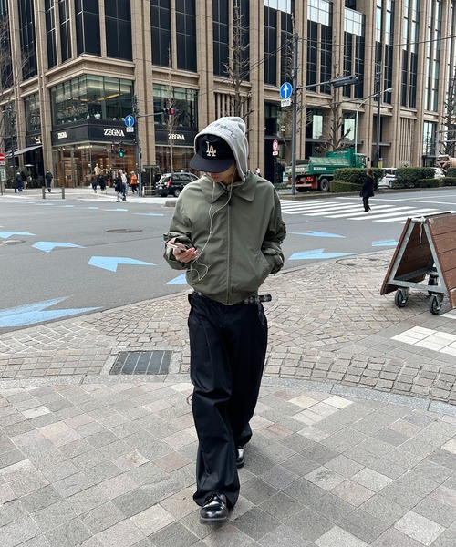 kutir（クティール）の「2TUCK BUGGY BALLOON CHINO PANTS／2タックバギーバルーンチノパン（チノパンツ・メンズ・ベージュ/ブラック・MEDIUM/SMALL/LARGE）」の9枚目の写真