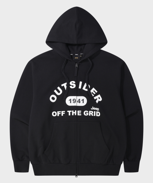 JEEP(ジープ)の「OUTSIDER 2WAY オーバーサイズ フードパーカー (JR5TZU076BK)(パーカー・レディース・その他・SMALL/MEDIUM/LARGE/X-LARGE/2XL)」の6枚目の写真
