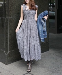 セール】2WAYテーラーWカラーワンピース 春服（ワンピース）｜rienda