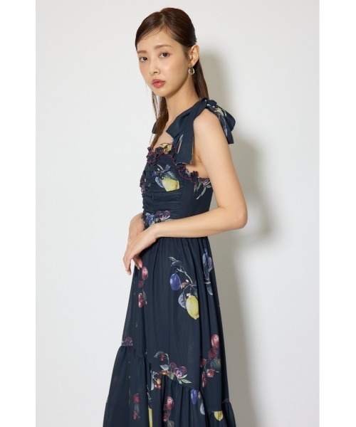 森香澄さん着用】リボンディティールティアードキャミワンピース 春服
